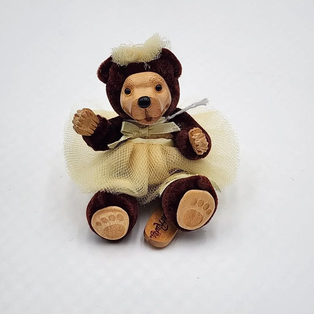 Vintage Robert Raikes Wee Itty Bitty Bear Mine Limited Edition 167/650 COA Rare